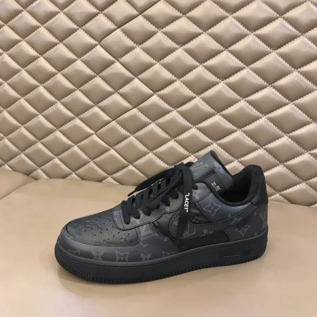 Men's shoes 💰p420 "*OUIS *UITTO*" x OFF-WHITE x Nike tripartite collaboration! Trendy and cool men's casual sports shoes with unrivaled color matching. The design idea basically continues the style of THE TEN. The Swoosh line and tongue label have a very familiar visual effect and are both fashionable and trendy! A must-have for fashionistas! The effect on your feet is absolutely stunning! (The original drawer packaging accessories are complete) Code number 38-45